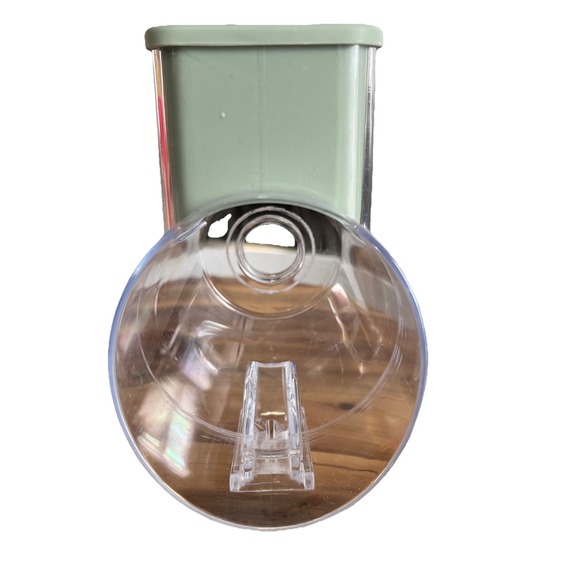 Zulay Kitchen Rotary Cheese Grater Green Replacement Hopper Bin Part Only Sage - Picture 2 of 10